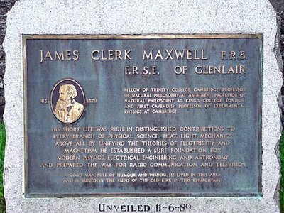 James Clerk Maxwell - The Theory of Electromagnetic radiation - britishheritage.org