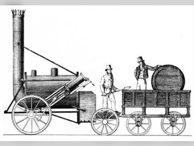 Stephenson's Rocket - The Railway Train - britishheritage.org
