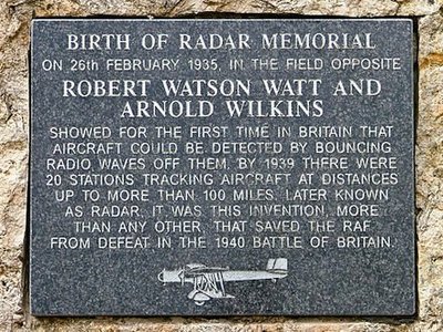 Robert Watson-Watt  -  Radar - britishheritage.org