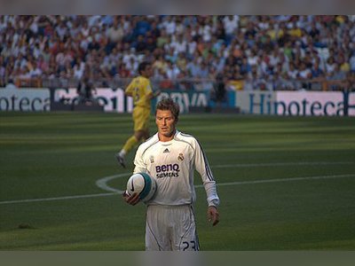 David Beckham - Footballer  2000s - britishheritage.org