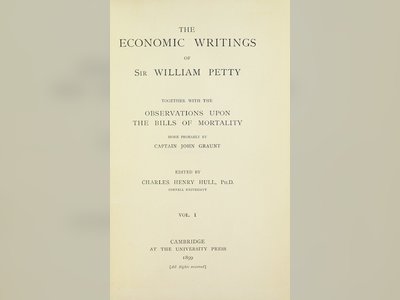 William Petty -  Land Surveying by Political Arithmetic - britishheritage.org