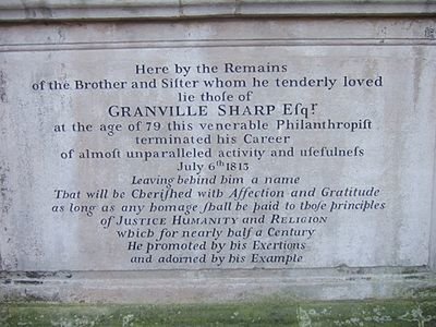 Granville Sharp - Abolitionism - britishheritage.org
