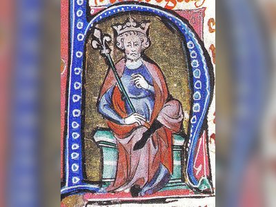 King Canute  - Commanded The Sea To Go Back - britishheritage.org