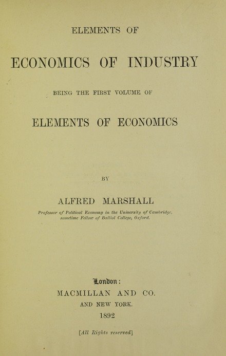 Alfred Marshall - The Venerable Grandfather of Economics - britishheritage.org