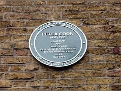 Peter Cook - "The Father of Modern Satire" - britishheritage.org