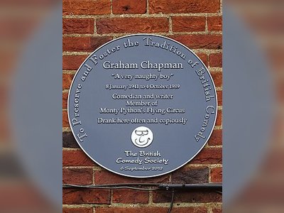 Graham Chapman,    Monty Python Lead Man - "Thanks for all the laughs." - britishheritage.org