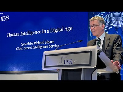 Richard Moore, Chief, Secret Intelligence Service - Human Intelligence in a Digital Age - britishheritage.org