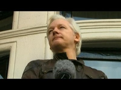 Julian Assange: Ecuador Embassy Balcony Speech, 2012 - britishheritage.org