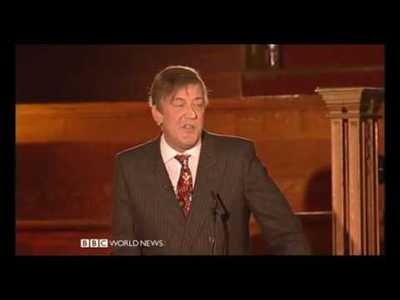 Stephen Fry: "Is The Catholic Church a Force for Good in the World?" 2009 - britishheritage.org